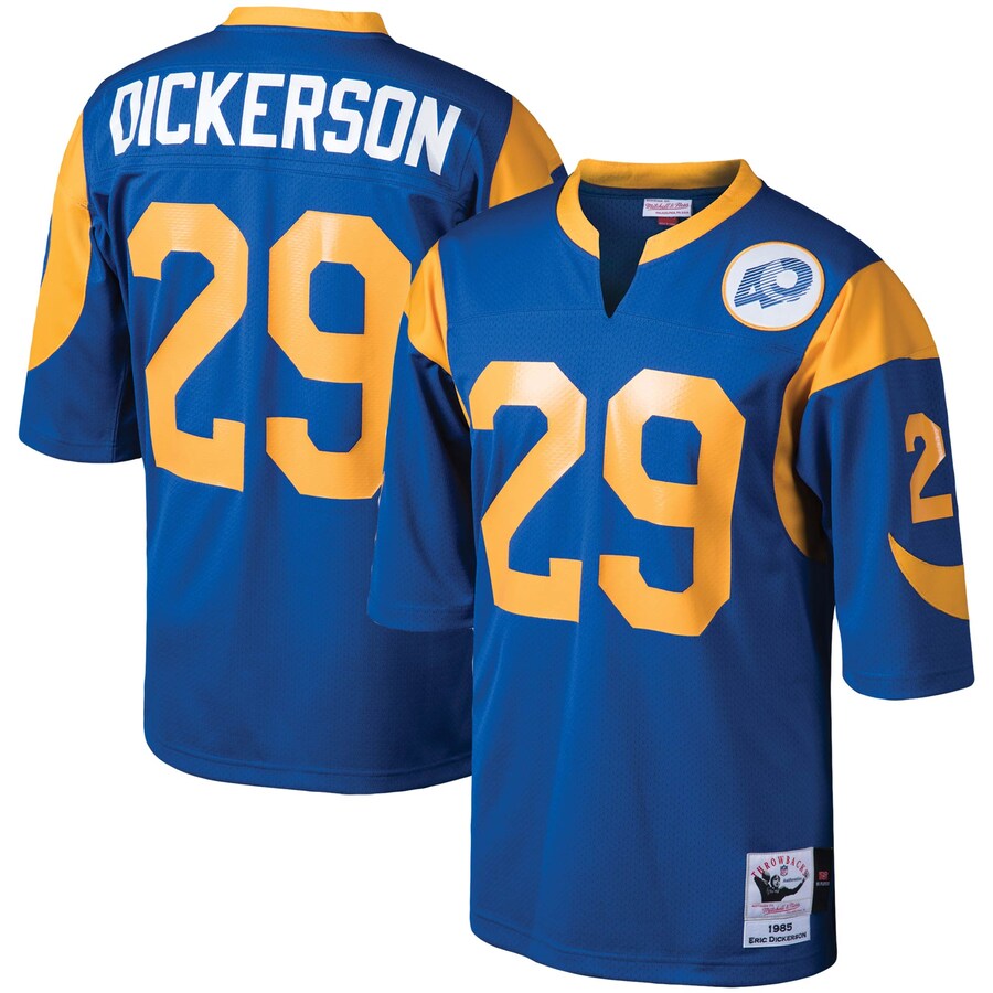 Los Angeles Rams Eric Dickerson NFL jersey front view