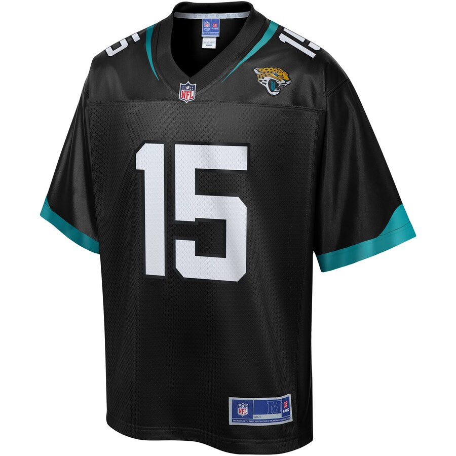 Jacksonville Jaguars Gardner Minshew II Logo NFL jersey front view