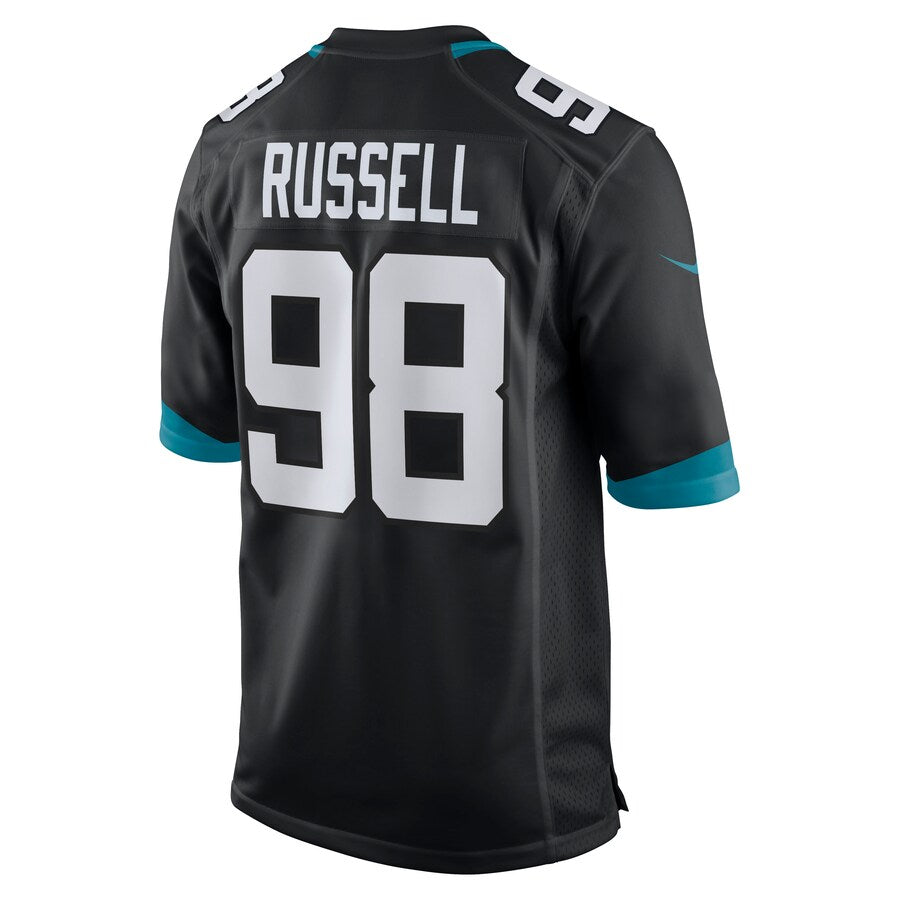 Jacksonville Jaguars Dontavius Russell NFL jersey front view