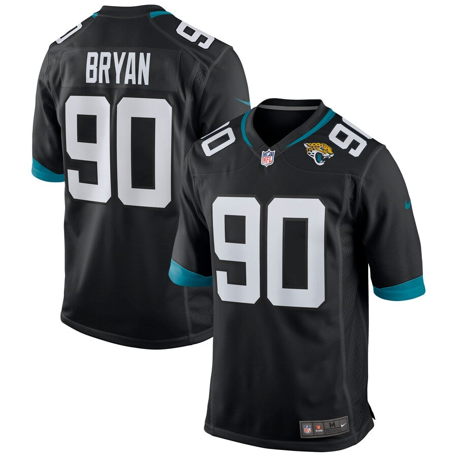 Jacksonville Jaguars Taven Bryan NFL jersey front view