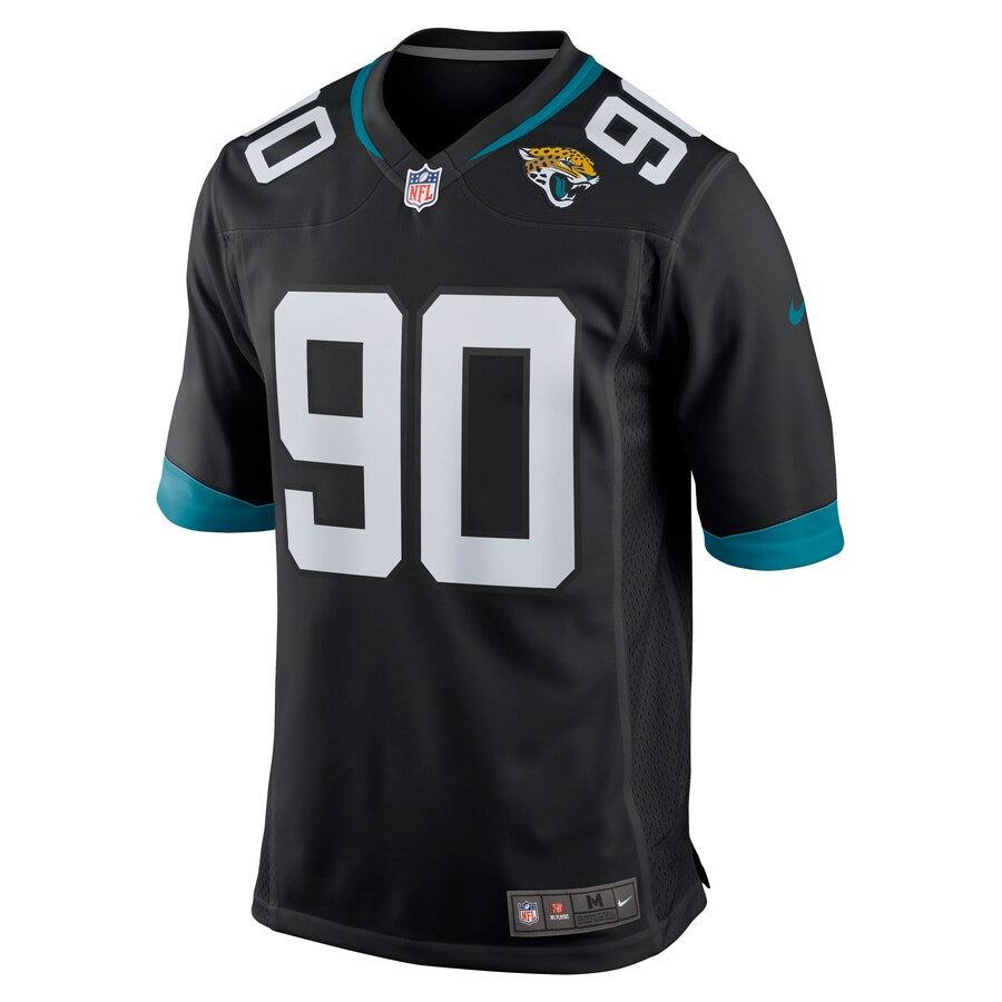 Jacksonville Jaguars Taven Bryan NFL jersey front view
