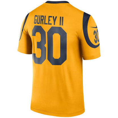 Los Angeles Rams Todd Gurley II Legend NFL jersey front view
