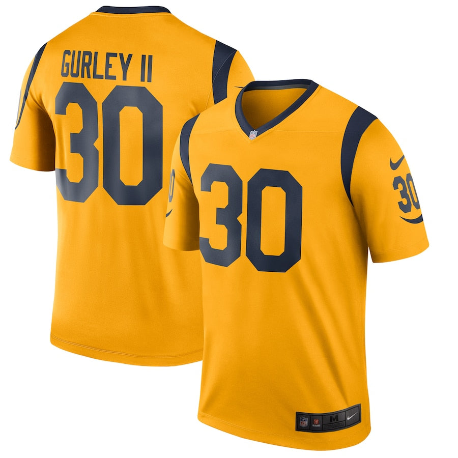 Los Angeles Rams Todd Gurley II Legend NFL jersey front view