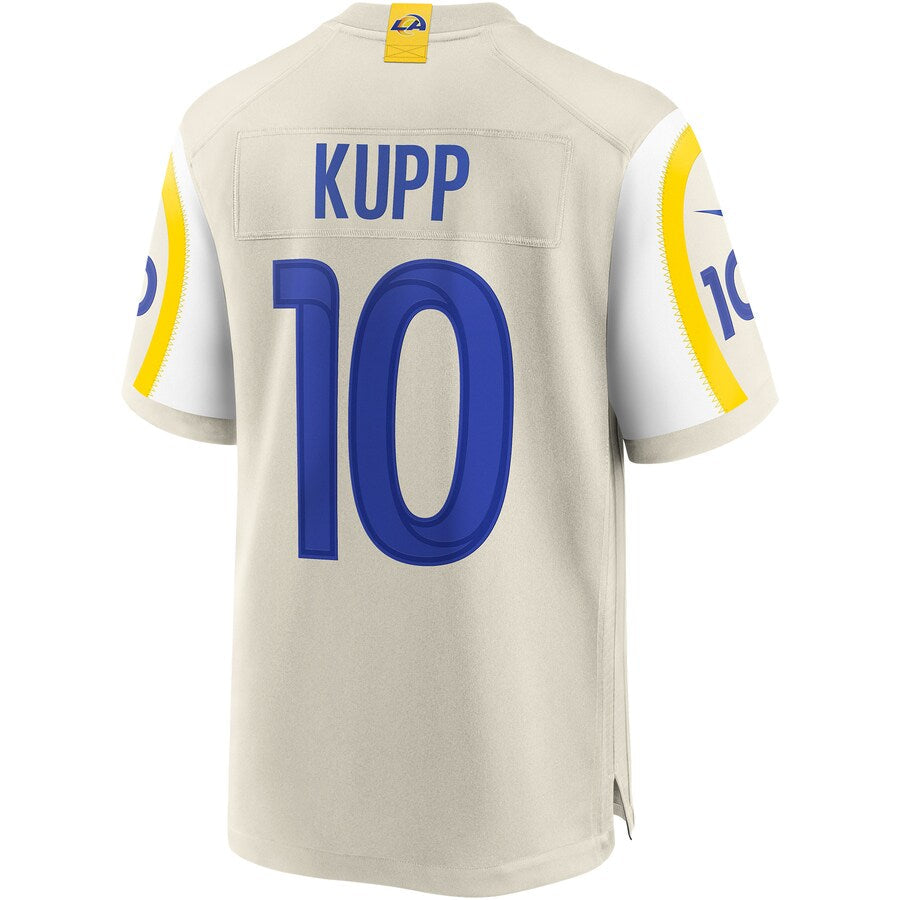 Los Angeles Rams Cooper Kupp Bone NFL jersey front view