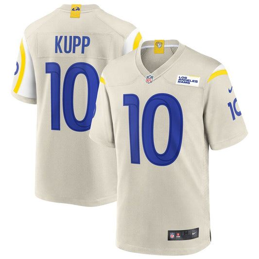 Los Angeles Rams Cooper Kupp Bone NFL jersey front view