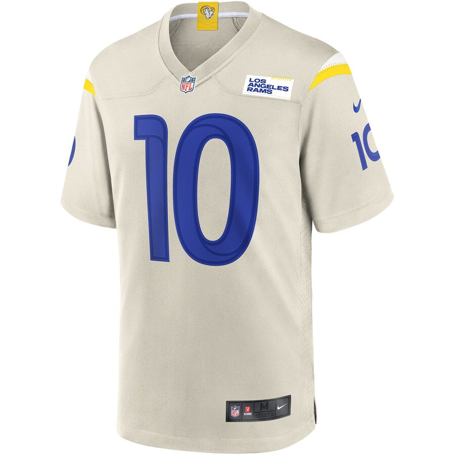 Los Angeles Rams Cooper Kupp Bone NFL jersey front view