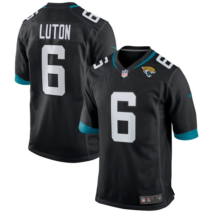 Jacksonville Jaguars Jake Luton NFL jersey front view
