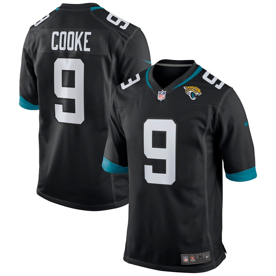 Jacksonville Jaguars Logan Cooke NFL jersey front view