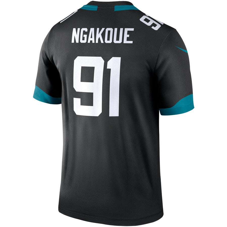 Jacksonville Jaguars Yannick Ngakoue Legend NFL jersey front view