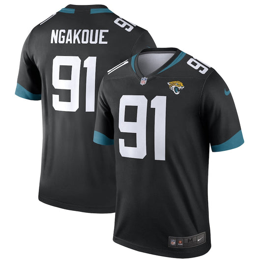 Jacksonville Jaguars Yannick Ngakoue Legend NFL jersey front view