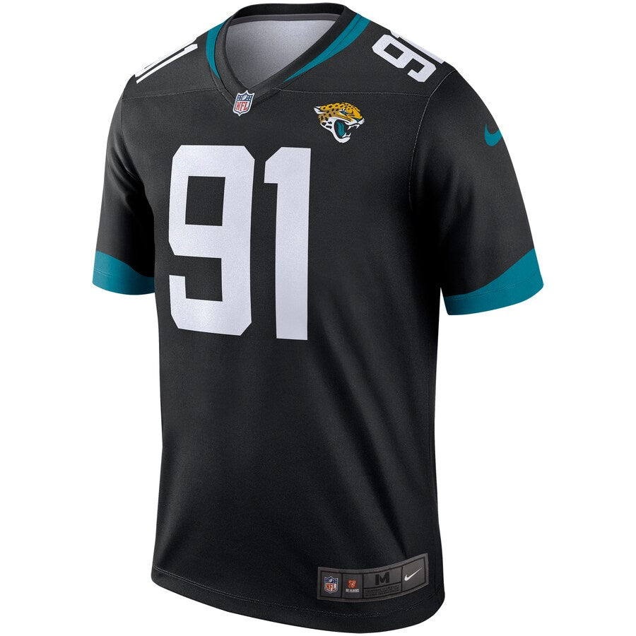 Jacksonville Jaguars Yannick Ngakoue Legend NFL jersey front view