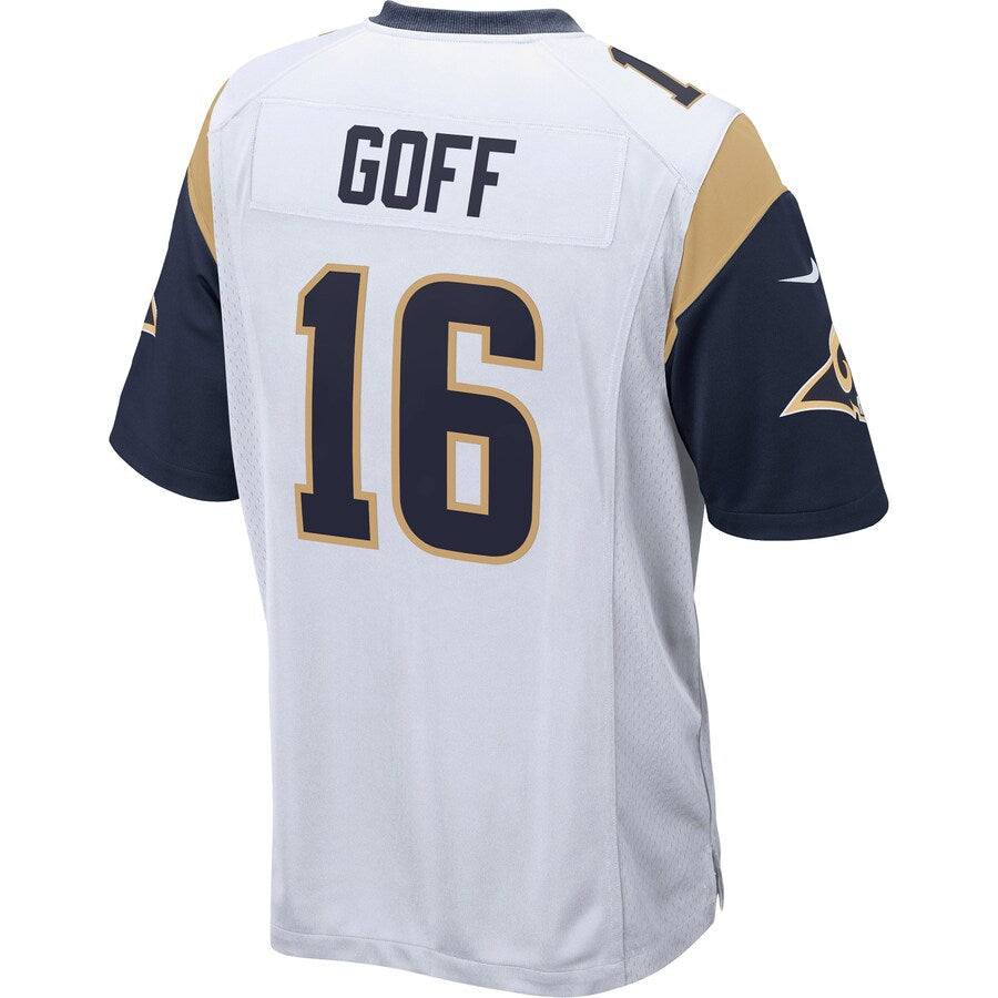 Los Angeles Rams Jared Goff Super Bowl Liii NFL jersey front view