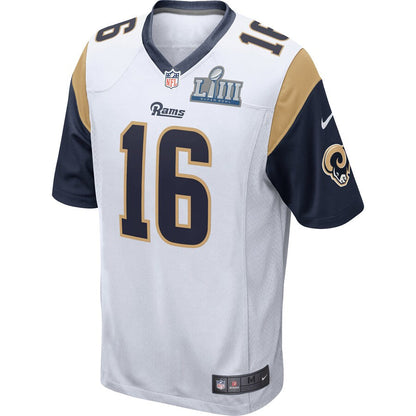 Los Angeles Rams Jared Goff Super Bowl Liii NFL jersey front view