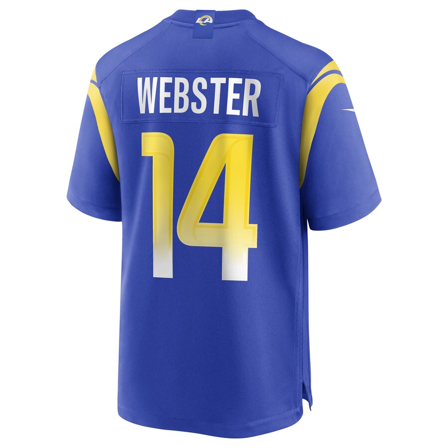 Los Angeles Rams Nsimba Webster NFL jersey front view
