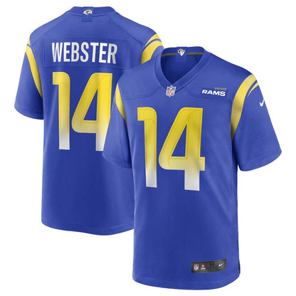 Los Angeles Rams Nsimba Webster NFL jersey front view