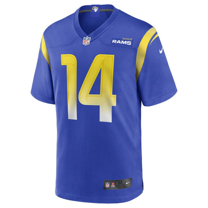 Los Angeles Rams Nsimba Webster NFL jersey front view