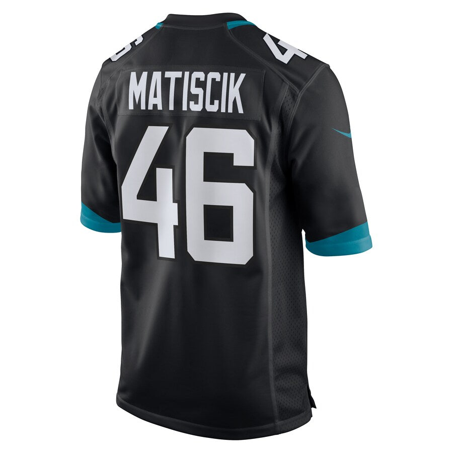 Jacksonville Jaguars Ross Matiscik NFL jersey front view