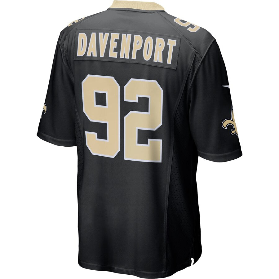 New Orleans Saints Marcus Davenport NFL jersey front view
