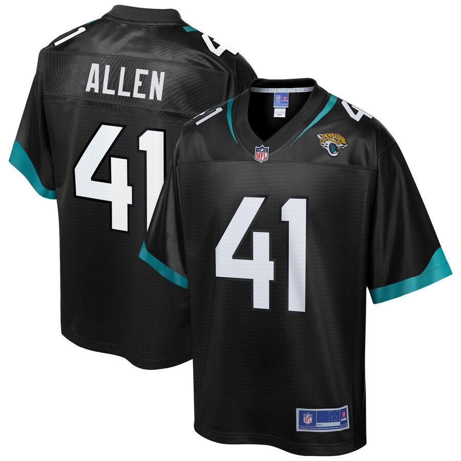 Jacksonville Jaguars Josh Allen Big Tall NFL jersey front view