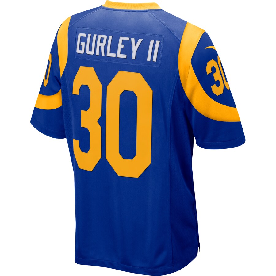 Los Angeles Rams Todd Gurley II NFL jersey front view