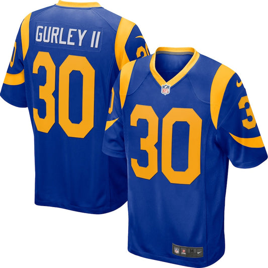 Los Angeles Rams Todd Gurley II NFL jersey front view