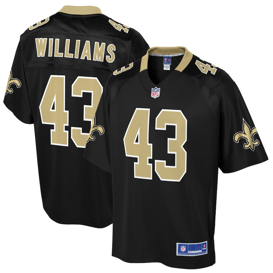 New Orleans Saints Marcus Williams Big Tall NFL jersey front view