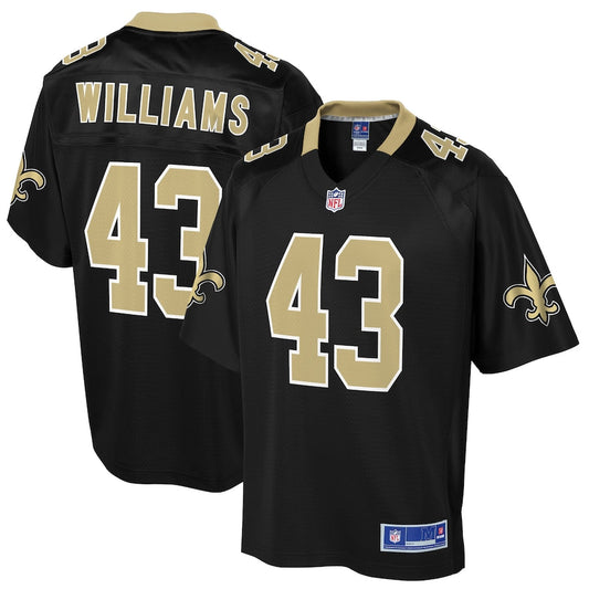 NO MW  Pro Line Black Big Tall Jersey rtj football 2331