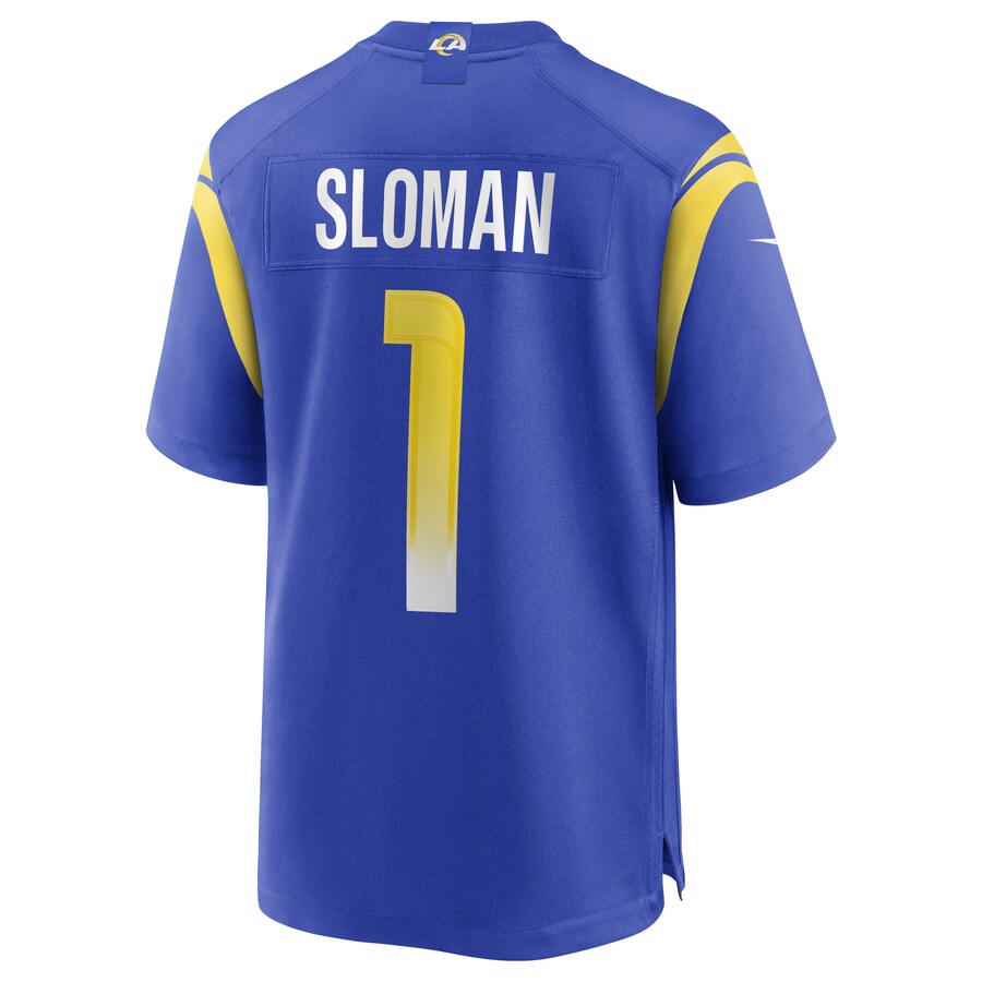 Los Angeles Rams Samuel Sloman NFL jersey front view