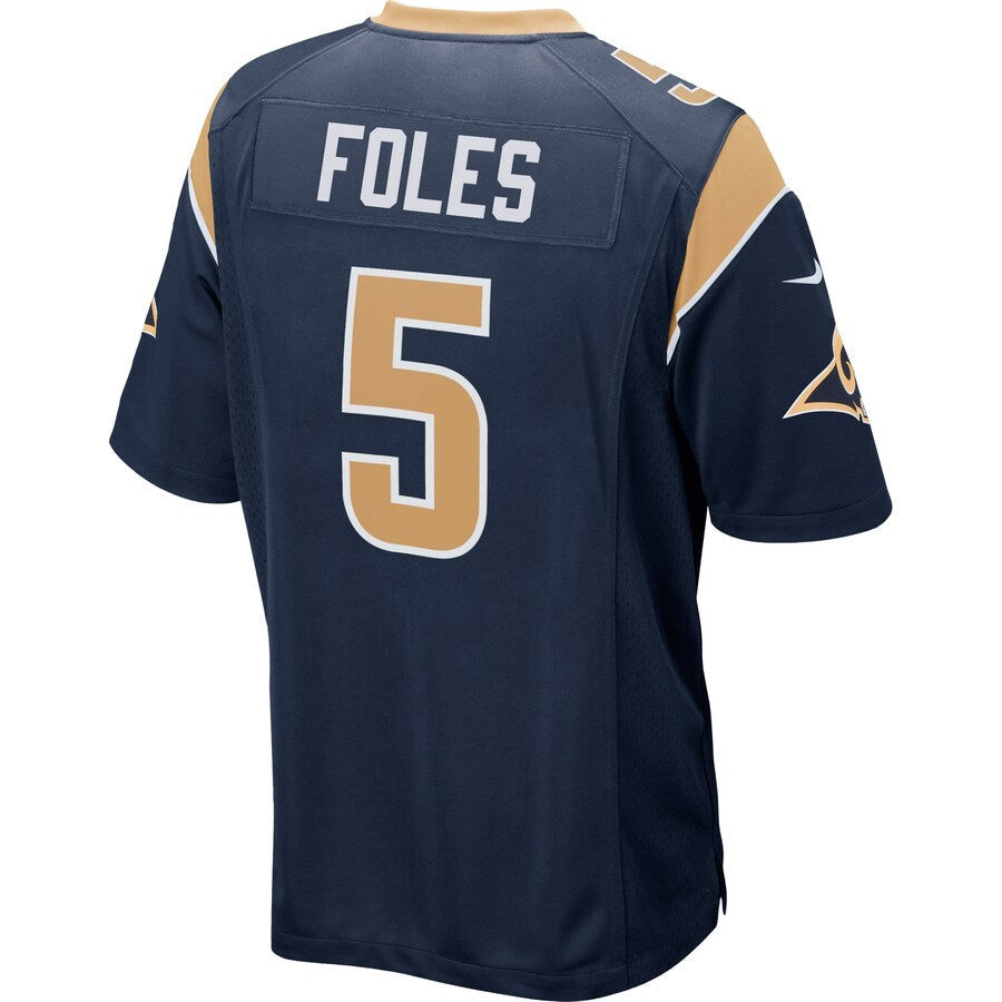 Los Angeles Rams Nick Foles NFL jersey front view