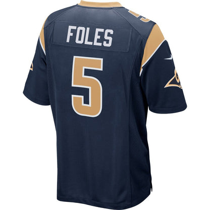 Los Angeles Rams Nick Foles NFL jersey front view