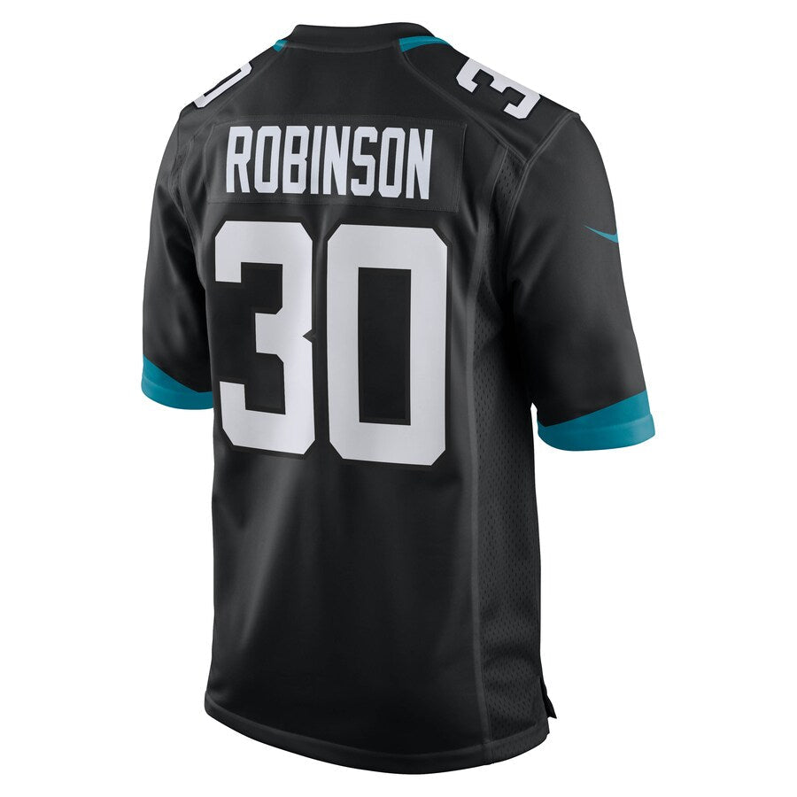 Jacksonville Jaguars James Robinson NFL jersey front view