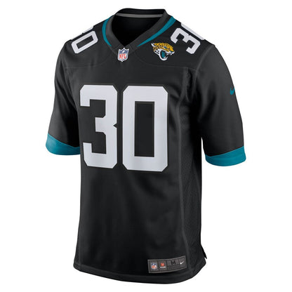 Jacksonville Jaguars James Robinson NFL jersey front view