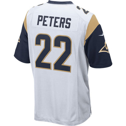 Los Angeles Rams Marcus Peters NFL jersey front view