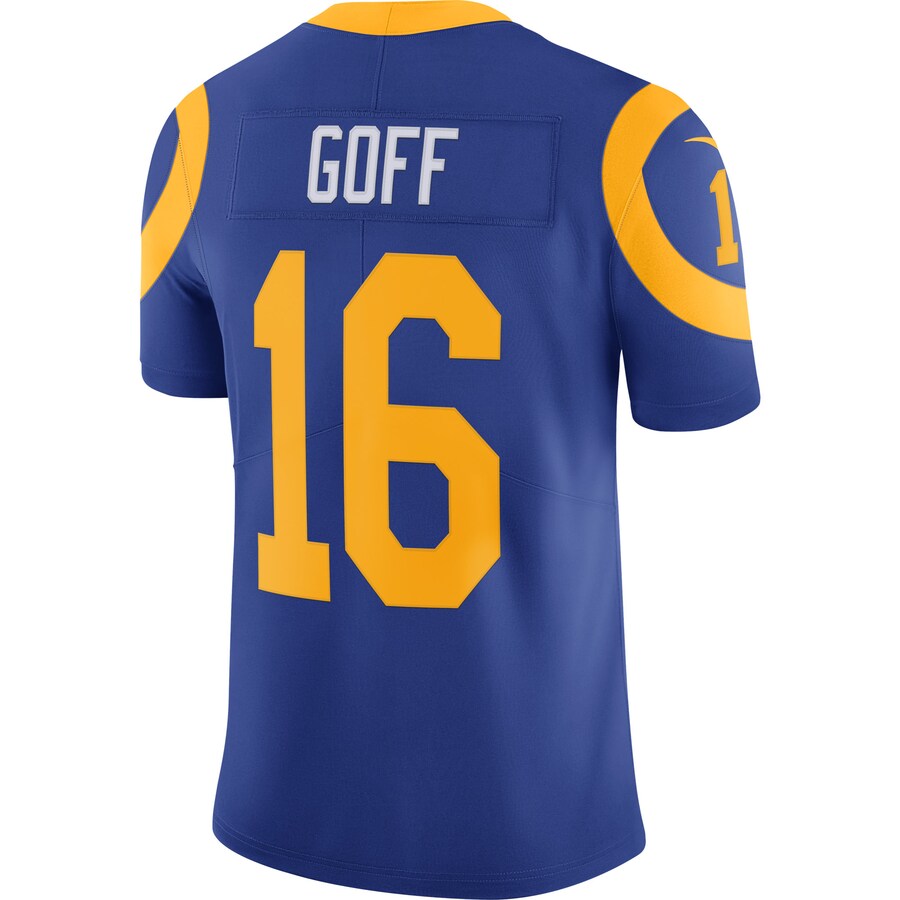 Los Angeles Rams Jared Goff NFL jersey front view