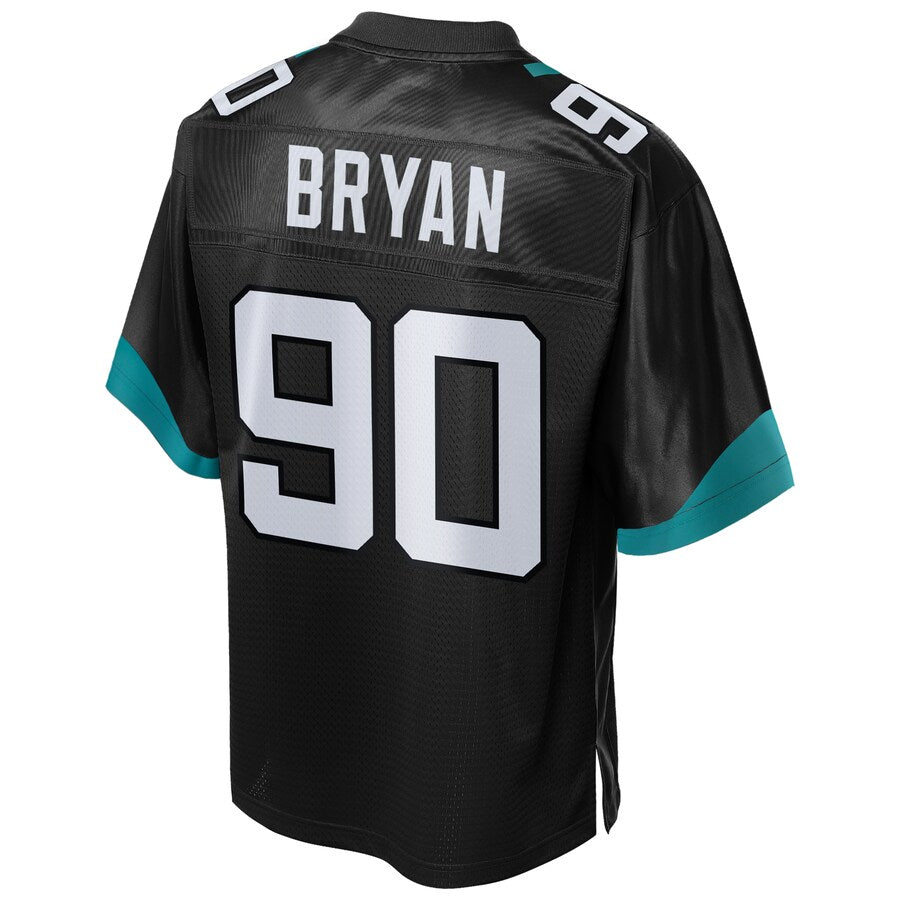Jacksonville Jaguars Taven Bryan Big Tall NFL jersey front view