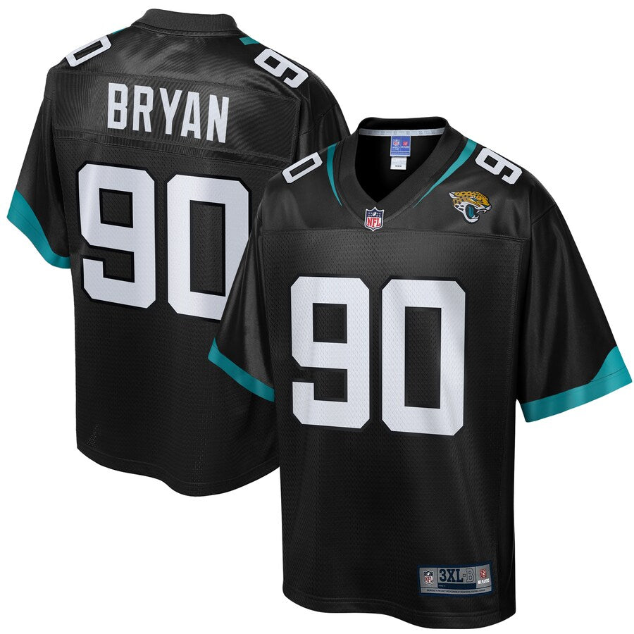 Jacksonville Jaguars Taven Bryan Big Tall NFL jersey front view