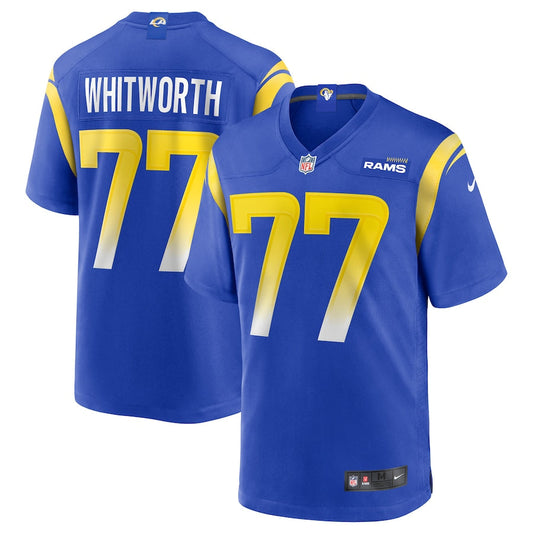 Los Angeles Rams Andrew Whitworth NFL jersey front view