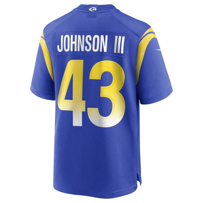 Los Angeles Rams John Johnson III NFL jersey front view