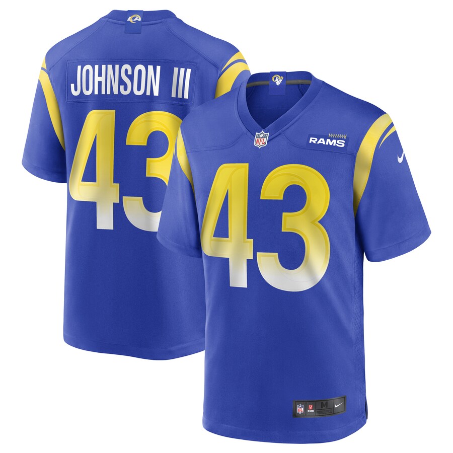 Los Angeles Rams John Johnson III NFL jersey front view