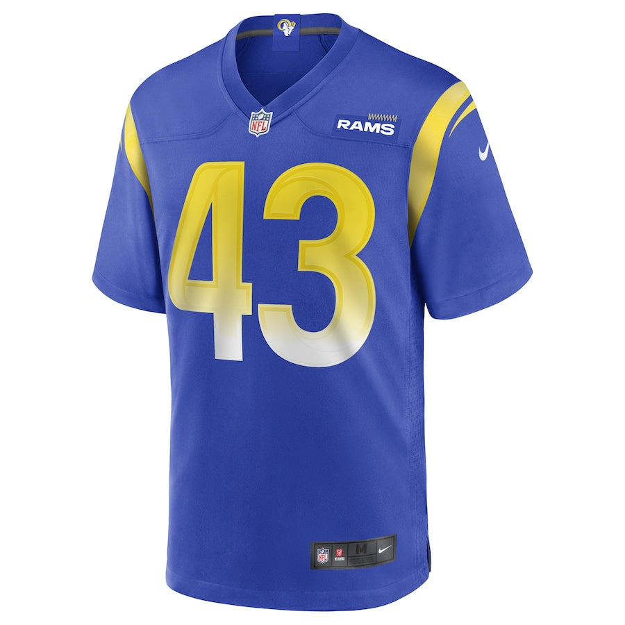 Los Angeles Rams John Johnson III NFL jersey front view
