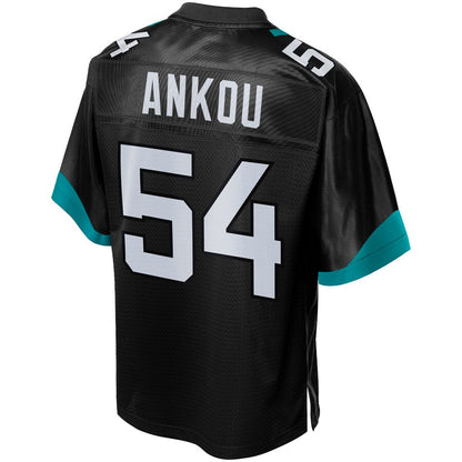 Jacksonville Jaguars Eli Ankou Big Tall NFL jersey front view