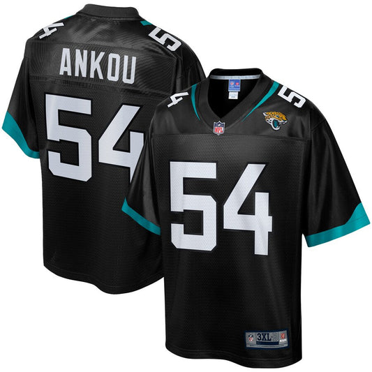 Jacksonville Jaguars Eli Ankou Big Tall NFL jersey front view