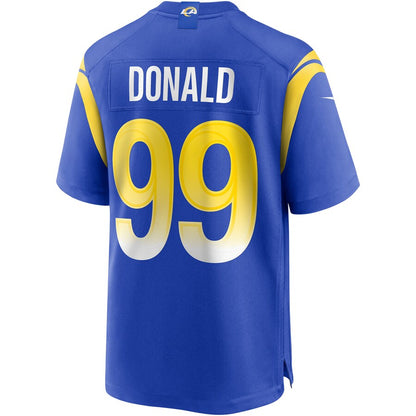 Los Angeles Rams Aaron Donald NFL jersey front view