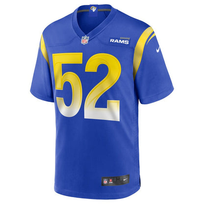 Los Angeles Rams Terrell Lewis NFL jersey front view