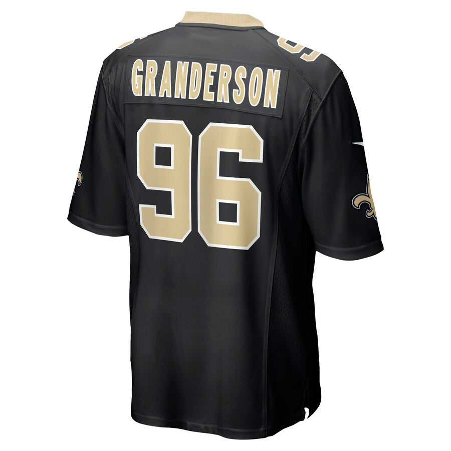 New Orleans Saints Carl Granderson NFL jersey front view