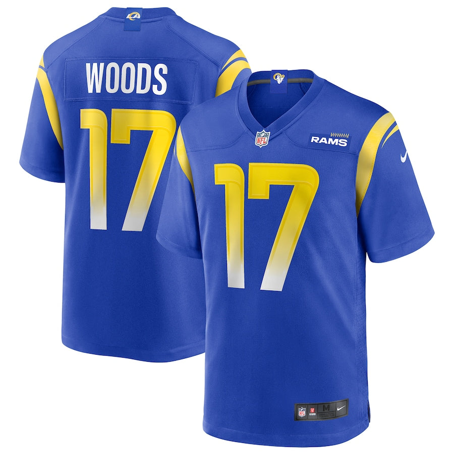 Los Angeles Rams Robert Woods NFL jersey front view