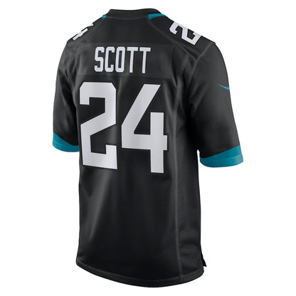 Jacksonville Jaguars Josiah Scott NFL jersey front view