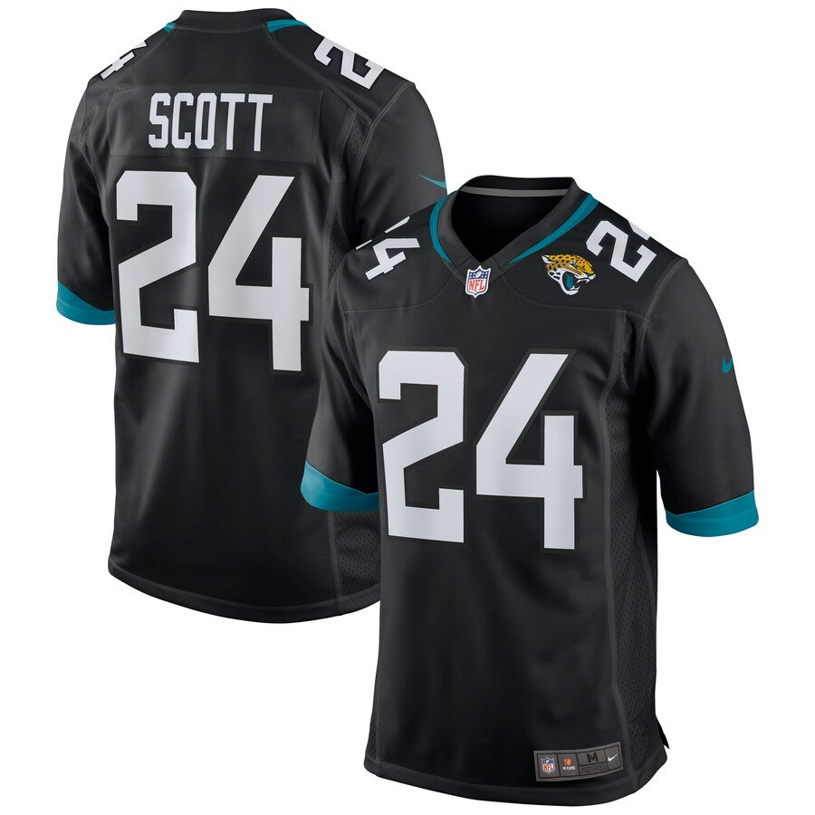 Jacksonville Jaguars Josiah Scott NFL jersey front view