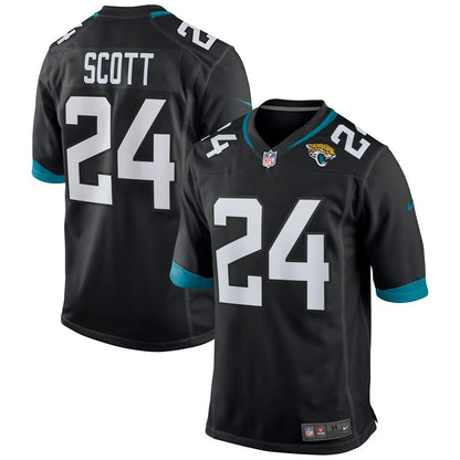 Jacksonville Jaguars Josiah Scott NFL jersey front view