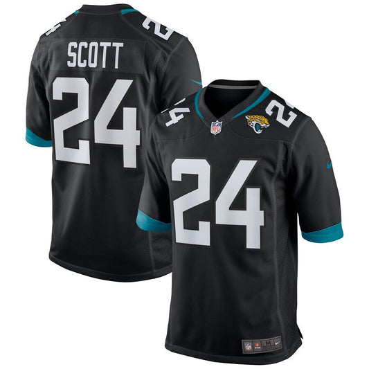Jacksonville Jaguars Josiah Scott NFL jersey front view